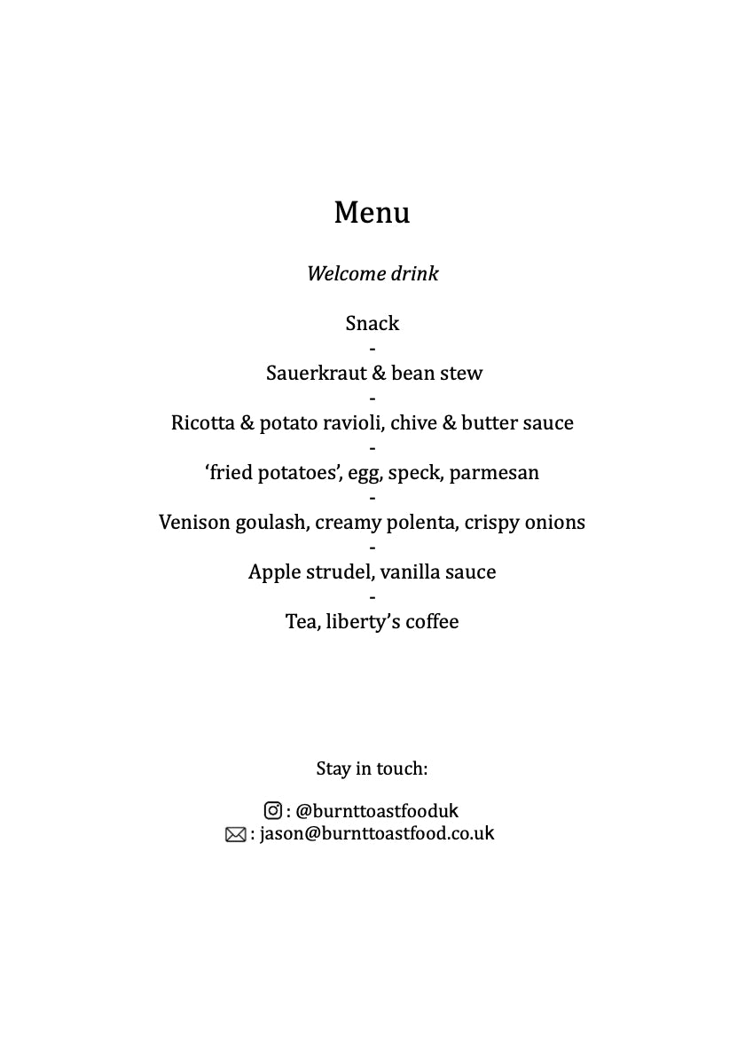 Alphine Supper Club (7th & 8th November)