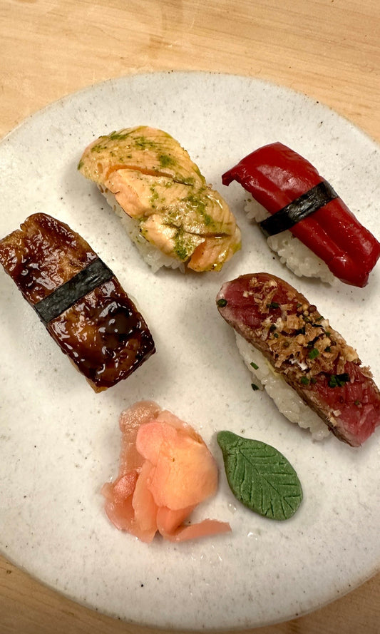 Omakase 9 course menu Saturday 16th May